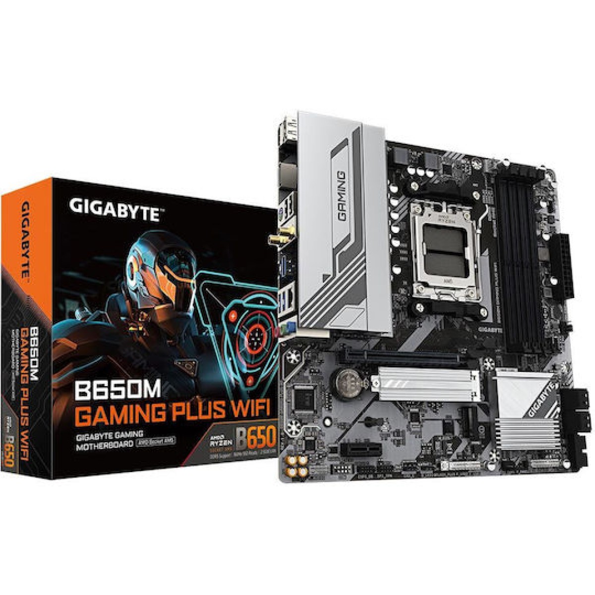 Gigabyte B650M Gaming Plus WiFi rev. 1.x Motherboard Micro ATX με AMD AM5 Socket