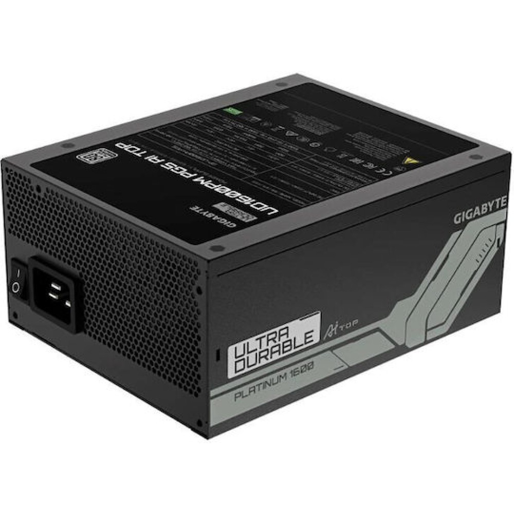 Gigabyte 1600W Μαύρο Τροφοδοτικό Υπολογιστή Full Modular 80 Plus Platinum (GP-UD1600PM-PG5)