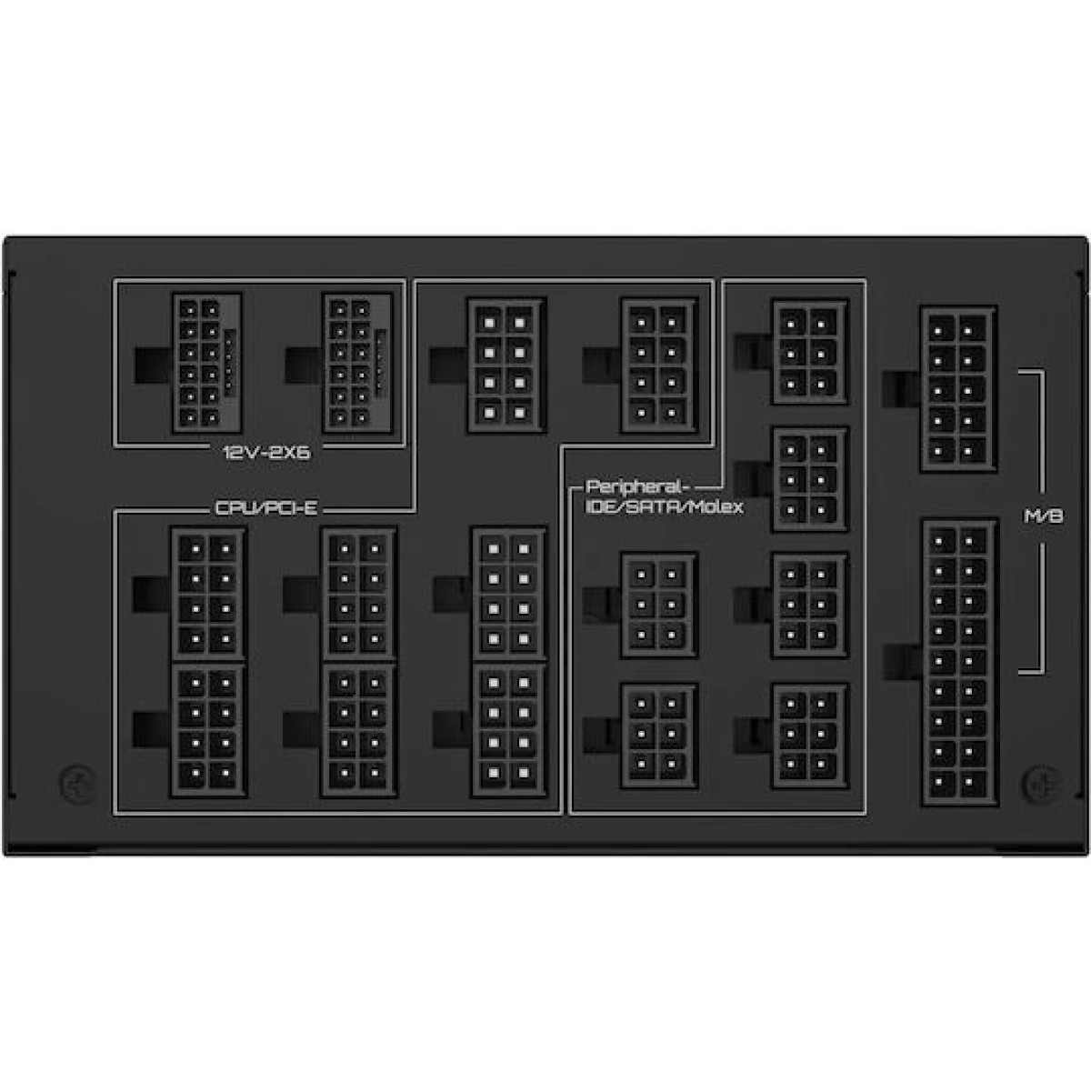 Gigabyte 1600W Μαύρο Τροφοδοτικό Υπολογιστή Full Modular 80 Plus Platinum (GP-UD1600PM-PG5)