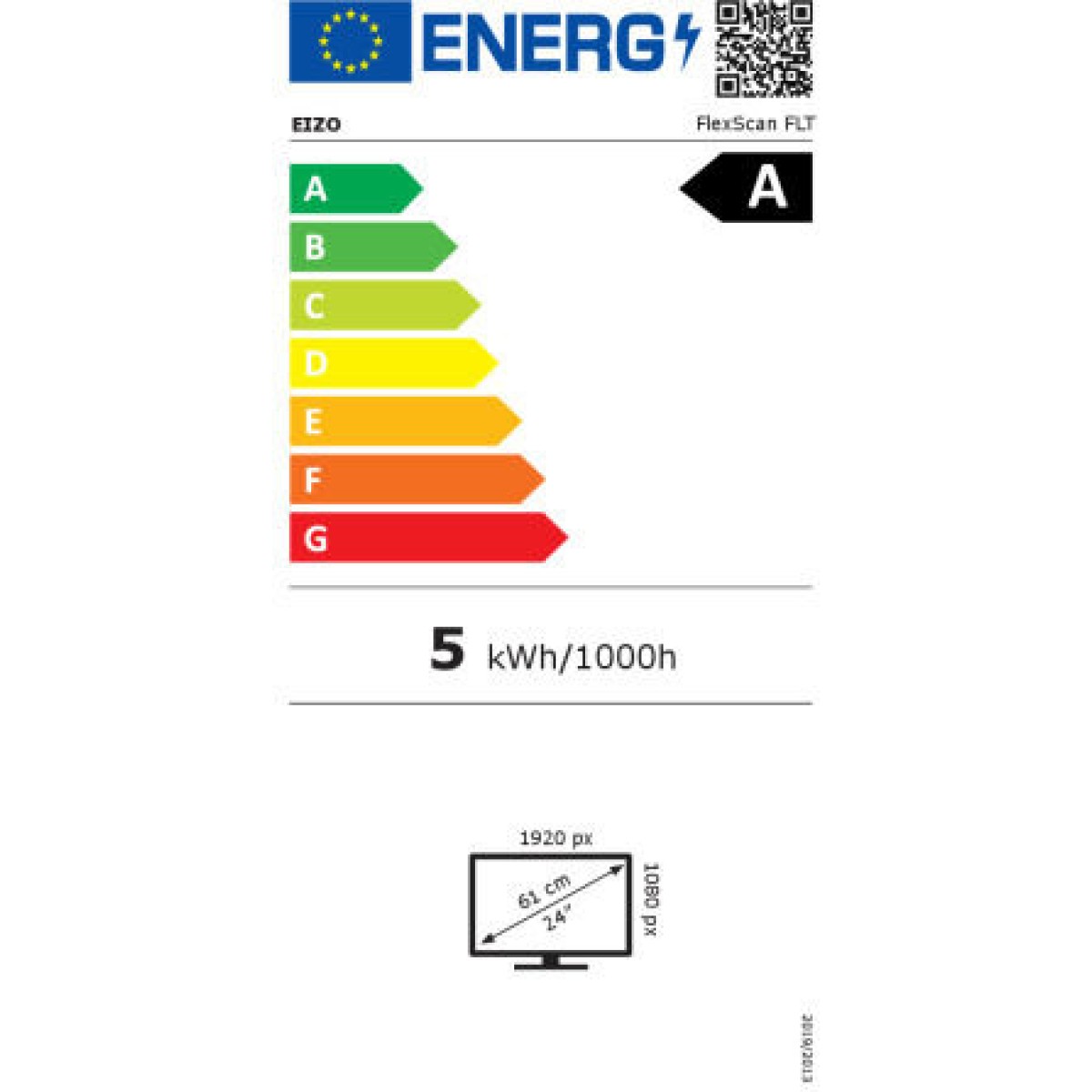 Eizo FlexScan FLT IPS Monitor 23.8