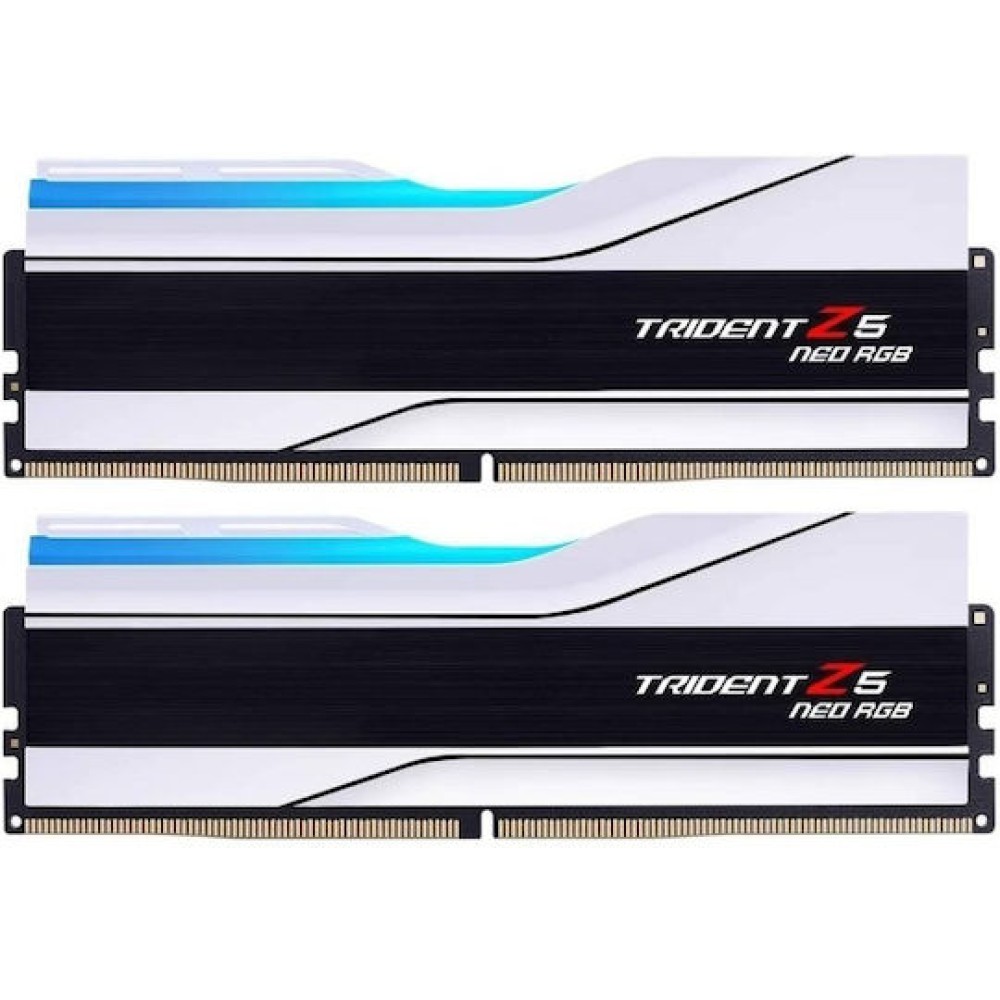 G.Skill Trident Z5 Neo RGB DDR5 32GB RAM με 2x16GB Modules και Ταχύτητα 6400 για Desktop