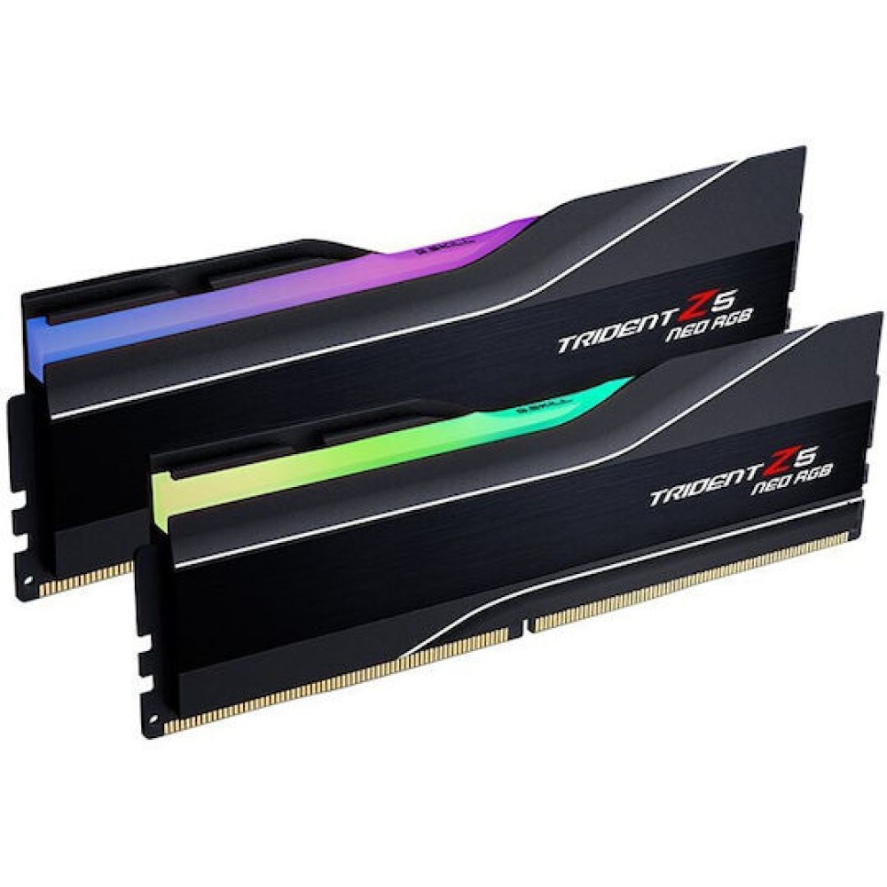 G.Skill Trident Z5 Neo RGB DDR5 48GB RAM με 2x24GB Modules και Ταχύτητα 6400 για Desktop