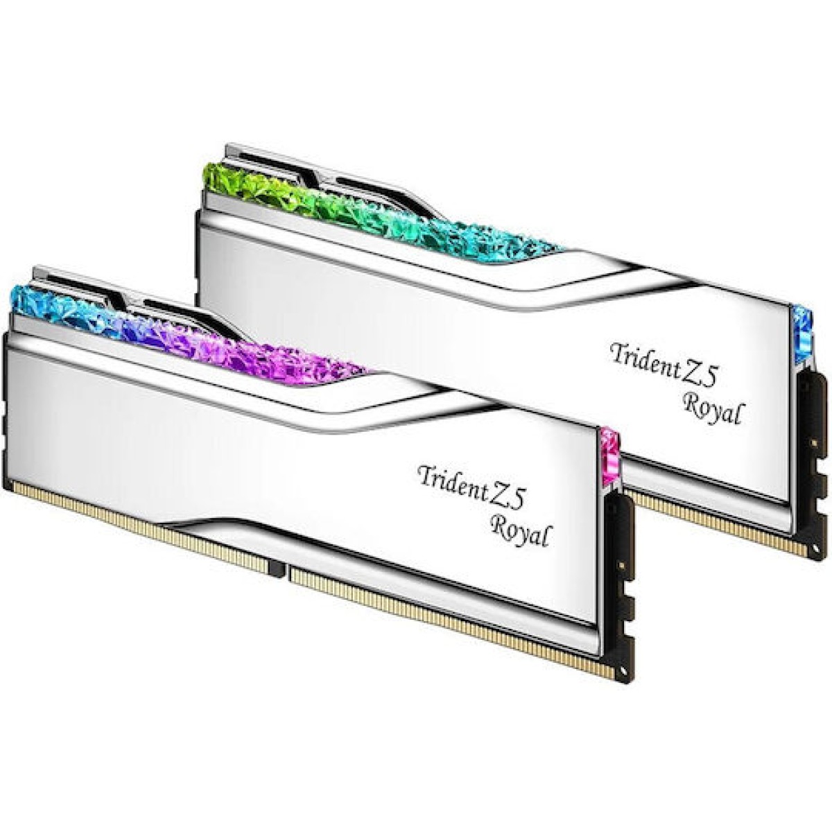 G.Skill Trident Z5 Royal DDR5 32GB RAM με 2x16GB Modules και Ταχύτητα 6000 για Desktop