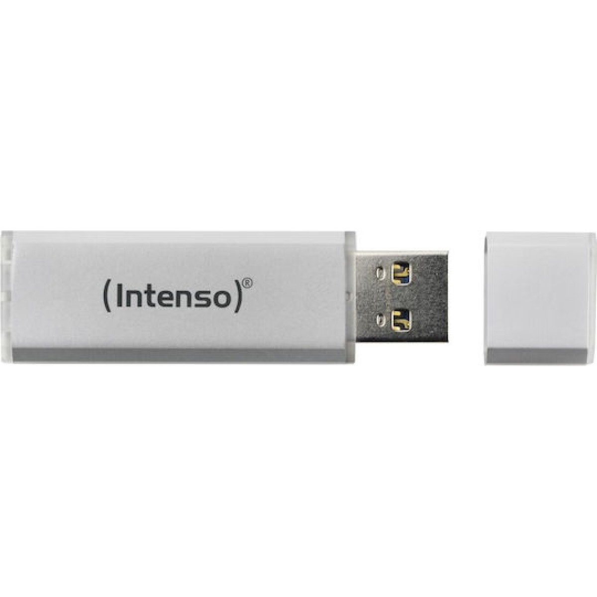 Intenso Alu Line 128GB USB 2.0 Stick Ασημί
