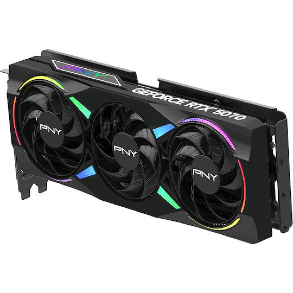 PNY GeForce RTX 5070 12GB GDDR7 ARGB EPIC-X RGB OC Triple Fan Κάρτα Γραφικών