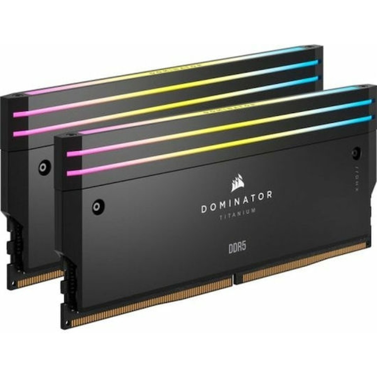 Corsair Dominator Titanium RGB XMP DDR5 32GB RAM με 2x16GB Modules και Ταχύτητα 7200 για Desktop