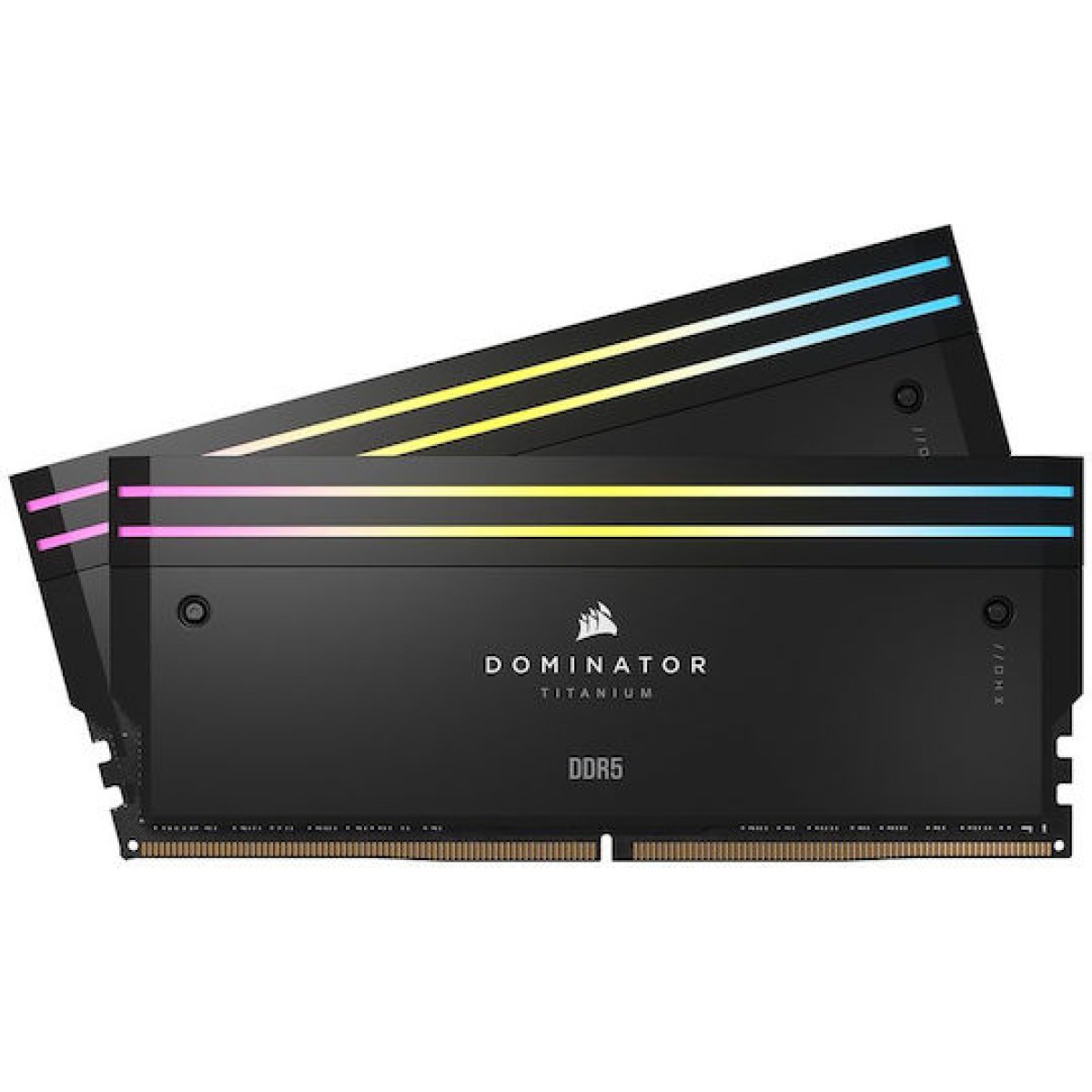 Corsair Dominator Titanium RGB DDR5 48GB RAM με 2x24GB Modules και Ταχύτητα 7200 για Desktop