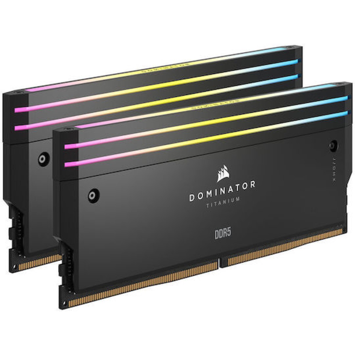 Corsair Dominator Titanium RGB DDR5 48GB RAM με 2x24GB Modules και Ταχύτητα 7200 για Desktop