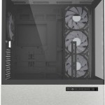 Sharkoon AK7 ARGB Gaming Midi Tower Κουτί Υπολογιστή με Πλαϊνό Παράθυρο Μαύρο