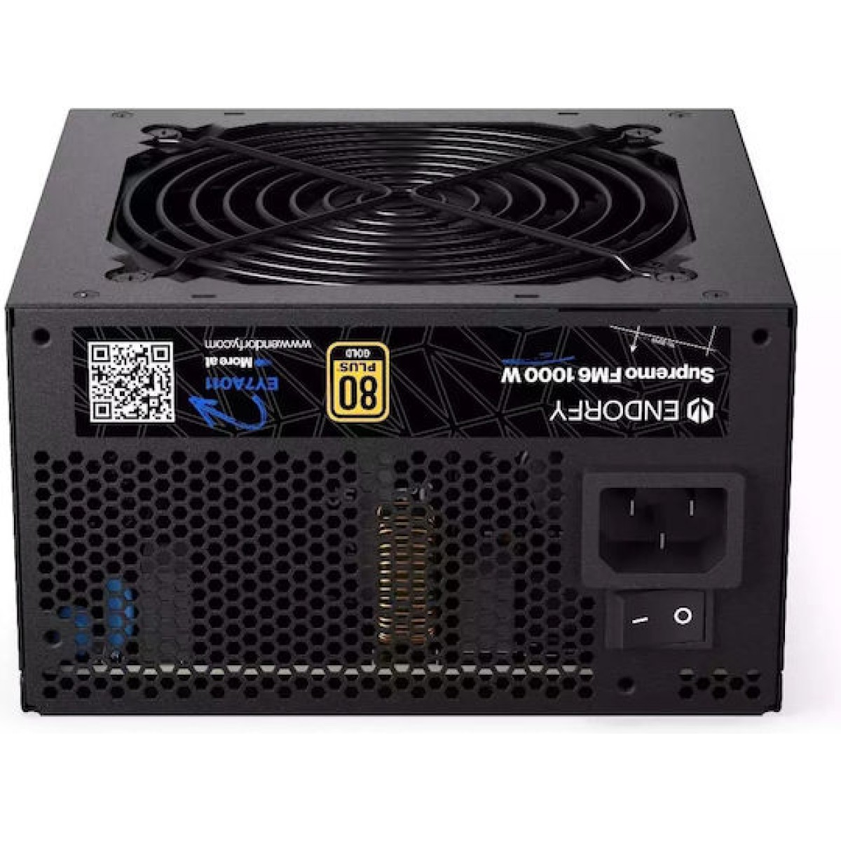Endorfy Supremo FM6 1000W Μαύρο Τροφοδοτικό Υπολογιστή Full Modular 80 Plus Gold