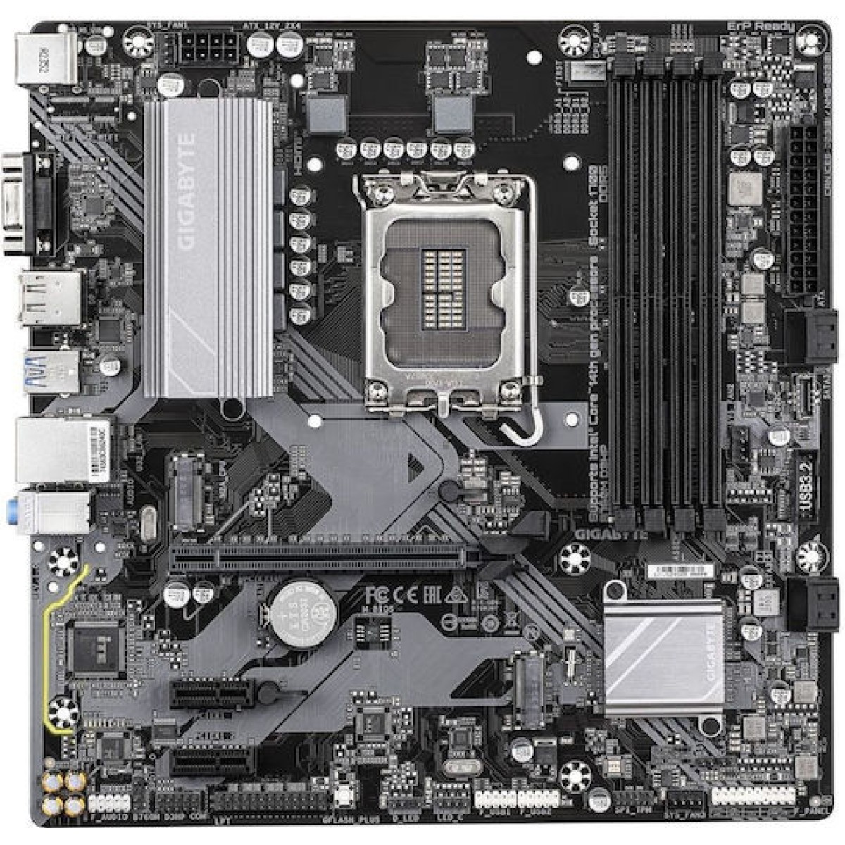 Gigabyte B760M Gaming Plus WIFI DDR4 rev. 1.0 Motherboard Micro ATX με Intel 1700 Socket