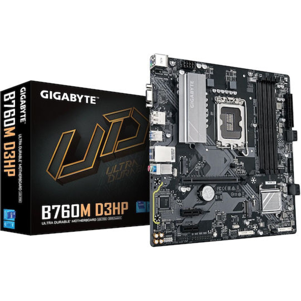 Gigabyte B760M D3HP Motherboard Micro ATX με Intel 1700 Socket