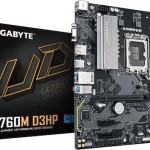 Gigabyte B760M D3HP Motherboard Micro ATX με Intel 1700 Socket