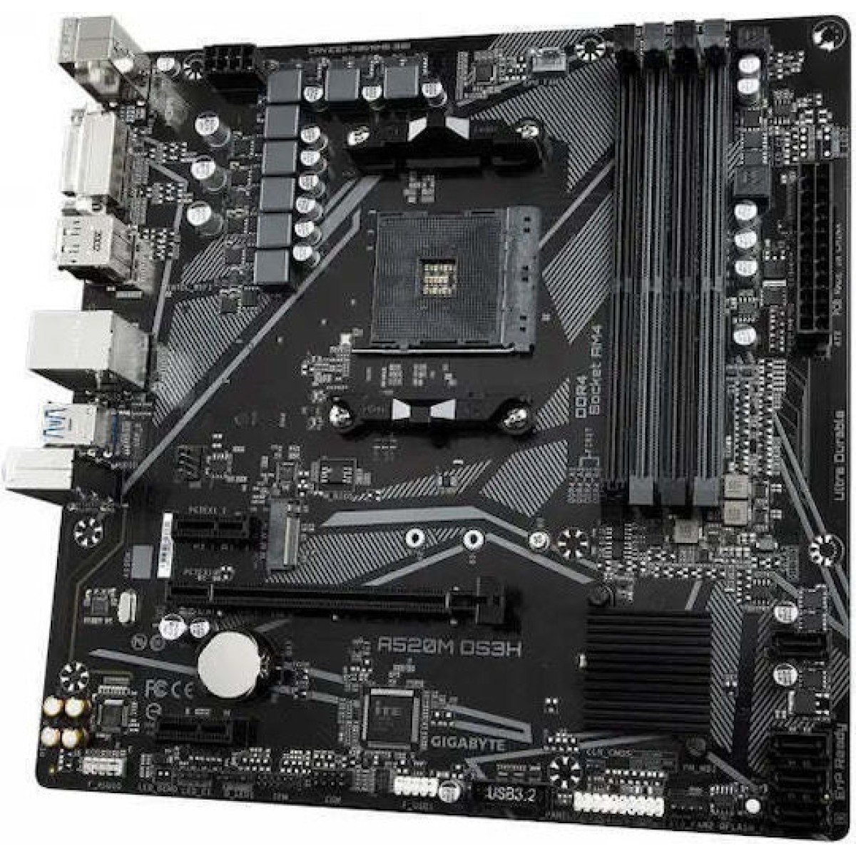 Gigabyte A520M DS3H V2 Motherboard Micro ATX με AMD AM4 Socket