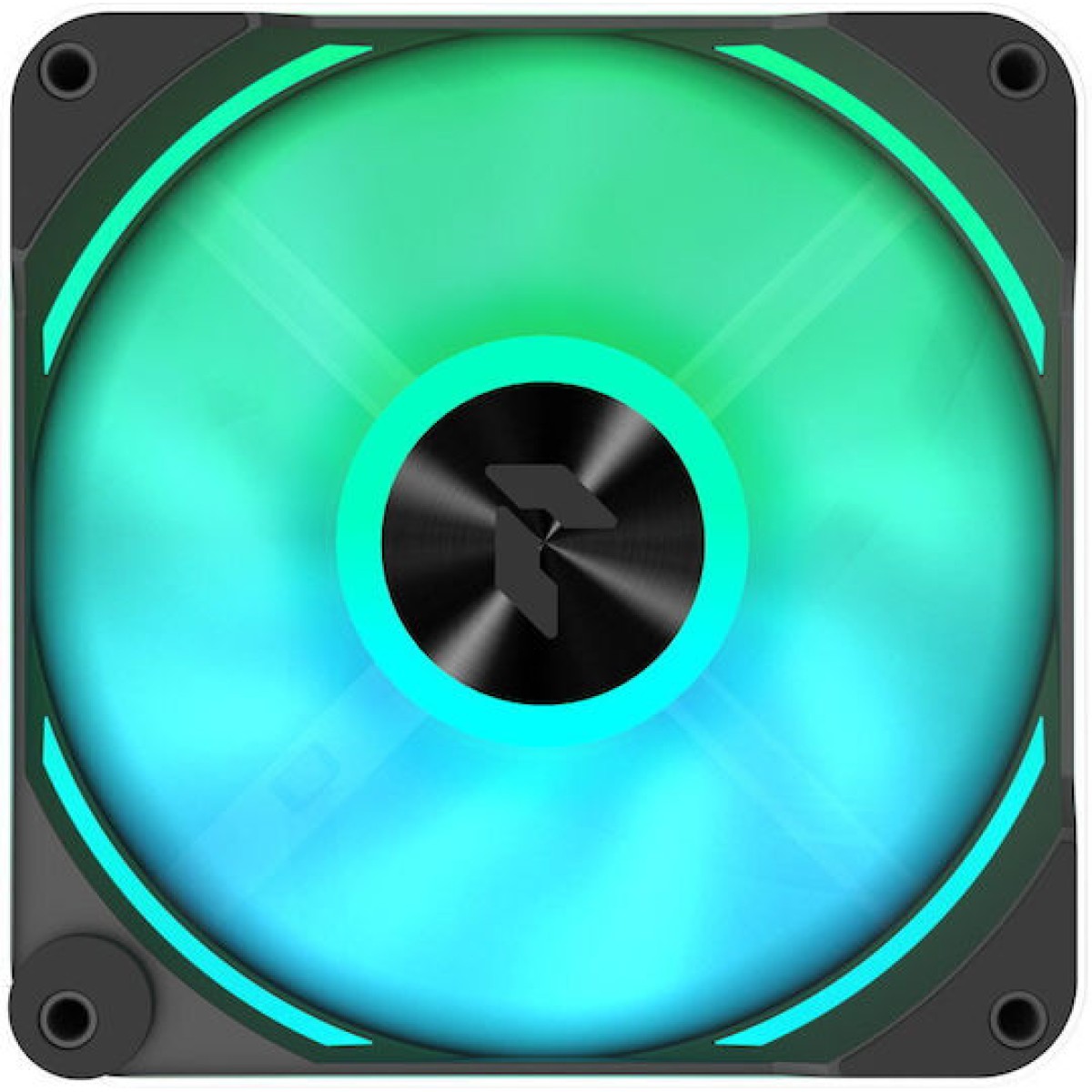 APNX FP2-120 Case Fan με ARGB Φωτισμό και Σύνδεση 3-Pin / 4-Pin PWM Λευκό