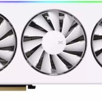 XFX Radeon RX 9070 XT 16GB GDDR6 OC White Magnetic Air Edition RGB Κάρτα Γραφικών