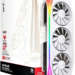 XFX Radeon RX 9070 XT 16GB GDDR6 Mercury OC White Gaming Edition Κάρτα Γραφικών