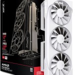 XFX Radeon RX 9070 XT 16GB GDDR6 Swift Gaming Triple Fan White Κάρτα Γραφικών