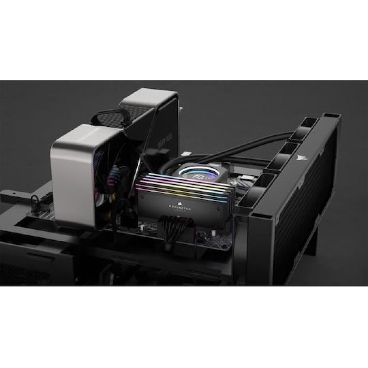 Corsair Dominator Titanium RGB XMP DDR5 64GB RAM με 2x32GB Modules και Ταχύτητα 6600 για Desktop