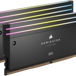 Corsair Dominator Titanium RGB XMP DDR5 64GB RAM με 2x32GB Modules και Ταχύτητα 6600 για Desktop