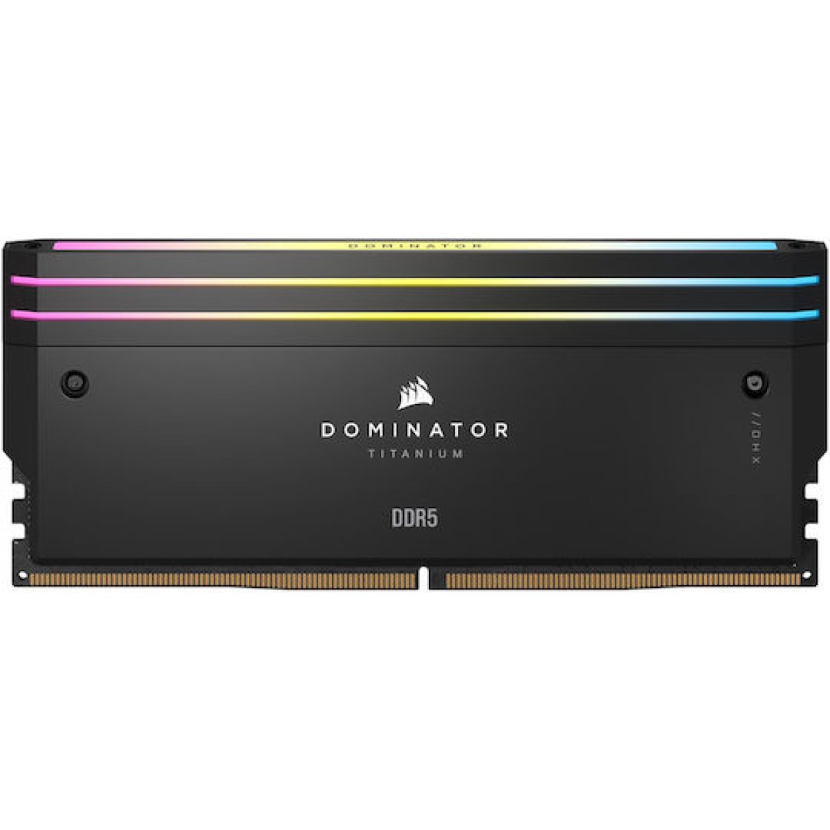 Corsair Dominator Titanium RGB XMP DDR5 64GB RAM με 2x32GB Modules και Ταχύτητα 6600 για Desktop