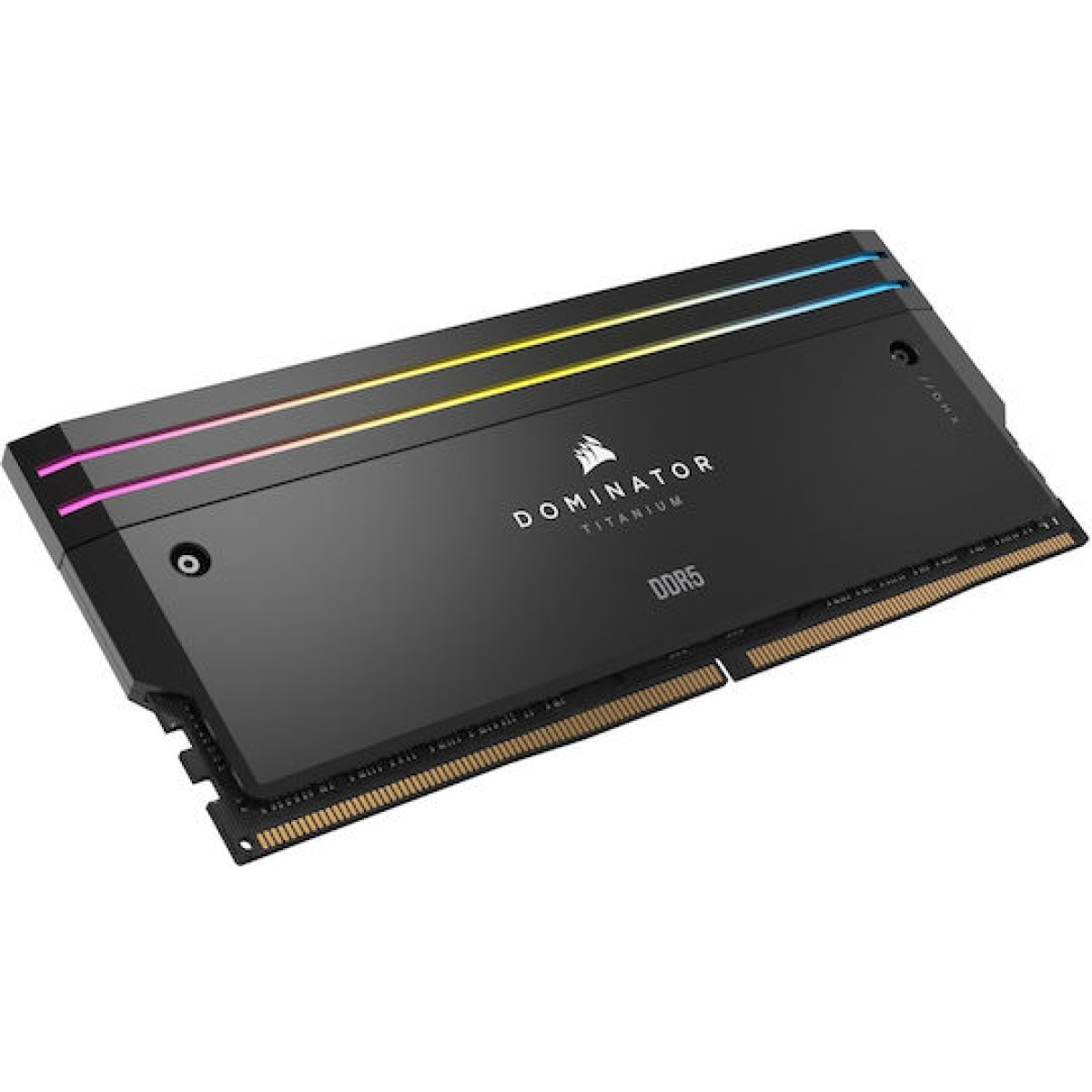 Corsair Dominator Titanium RGB XMP DDR5 64GB RAM με 2x32GB Modules και Ταχύτητα 6600 για Desktop