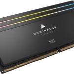 Corsair Dominator Titanium RGB XMP DDR5 64GB RAM με 2x32GB Modules και Ταχύτητα 6600 για Desktop