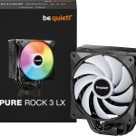 Be Quiet Pure Rock 3 LX Ψύκτρα Επεξεργαστή για Socket 115x/1200/1700/1851 με ARGB Φωτισμό