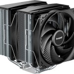 Be Quiet Pure Rock Pro 3 Ψύκτρα Επεξεργαστή Διπλού Ανεμιστήρα για Socket AM4/AM5/1200/115x/1700 Ασημί