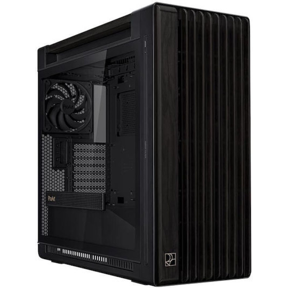 Asus ProArt PA602 Gaming Midi Tower Κουτί Υπολογιστή με Πλαϊνό Παράθυρο Wood Edition