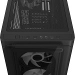 Asus A23 Plus Gaming Midi Tower Κουτί Υπολογιστή με Πλαϊνό Παράθυρο και RGB Φωτισμό Μαύρο