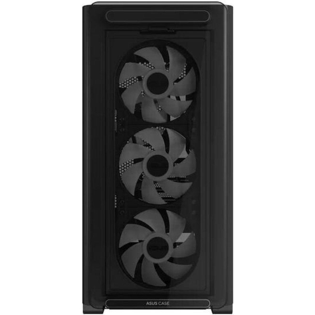 Asus A23 Plus Gaming Midi Tower Κουτί Υπολογιστή με Πλαϊνό Παράθυρο και RGB Φωτισμό Μαύρο