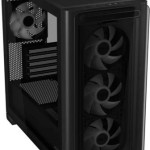 Asus A23 Plus Gaming Midi Tower Κουτί Υπολογιστή με Πλαϊνό Παράθυρο και RGB Φωτισμό Μαύρο