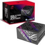 Asus ROG STRIX 1000 1000W Μαύρο Τροφοδοτικό Υπολογιστή Full Modular 80 Plus Titanium