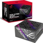 Asus Rog Strix Platinum 850W Μαύρο Τροφοδοτικό Υπολογιστή Full Modular 80 Plus Platinum