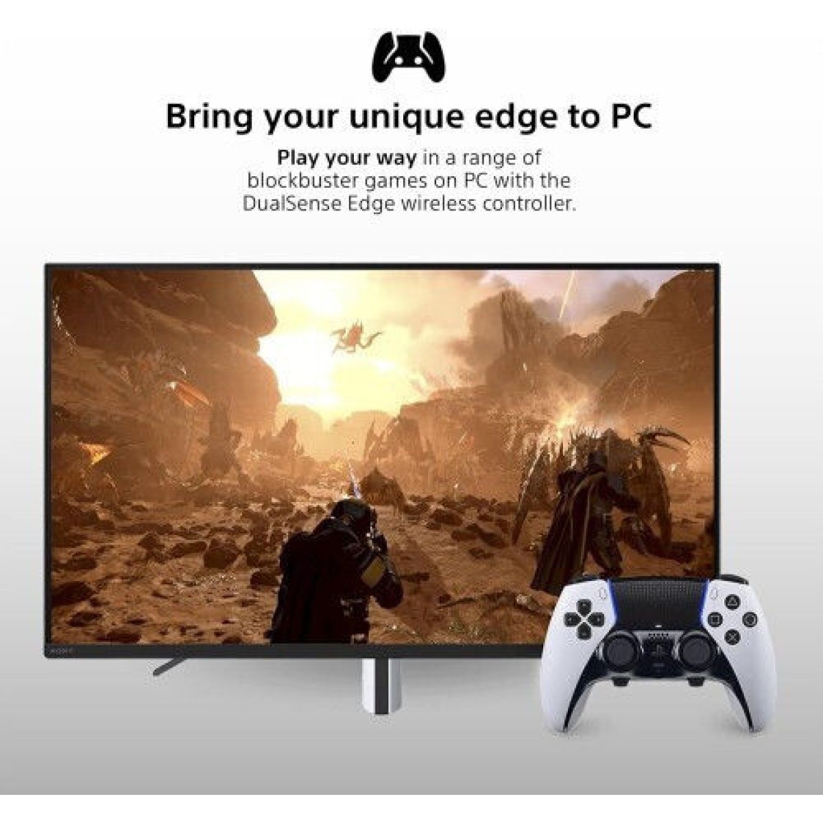 Sony DualSense Edge V2 Ασύρματο Gamepad για PS5 Λευκό