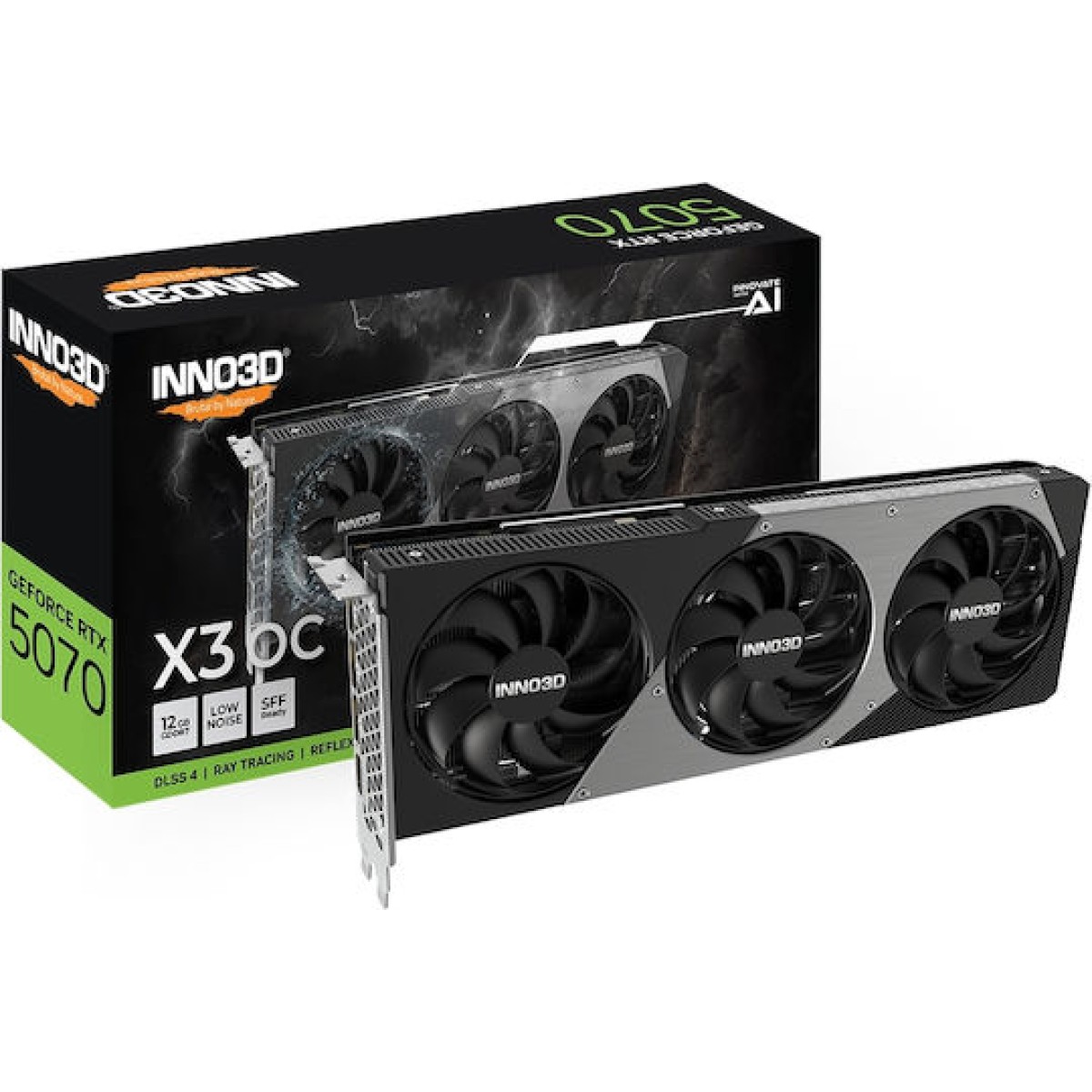 Inno 3D GeForce RTX 5070 12GB GDDR7 X3 OC Κάρτα Γραφικών