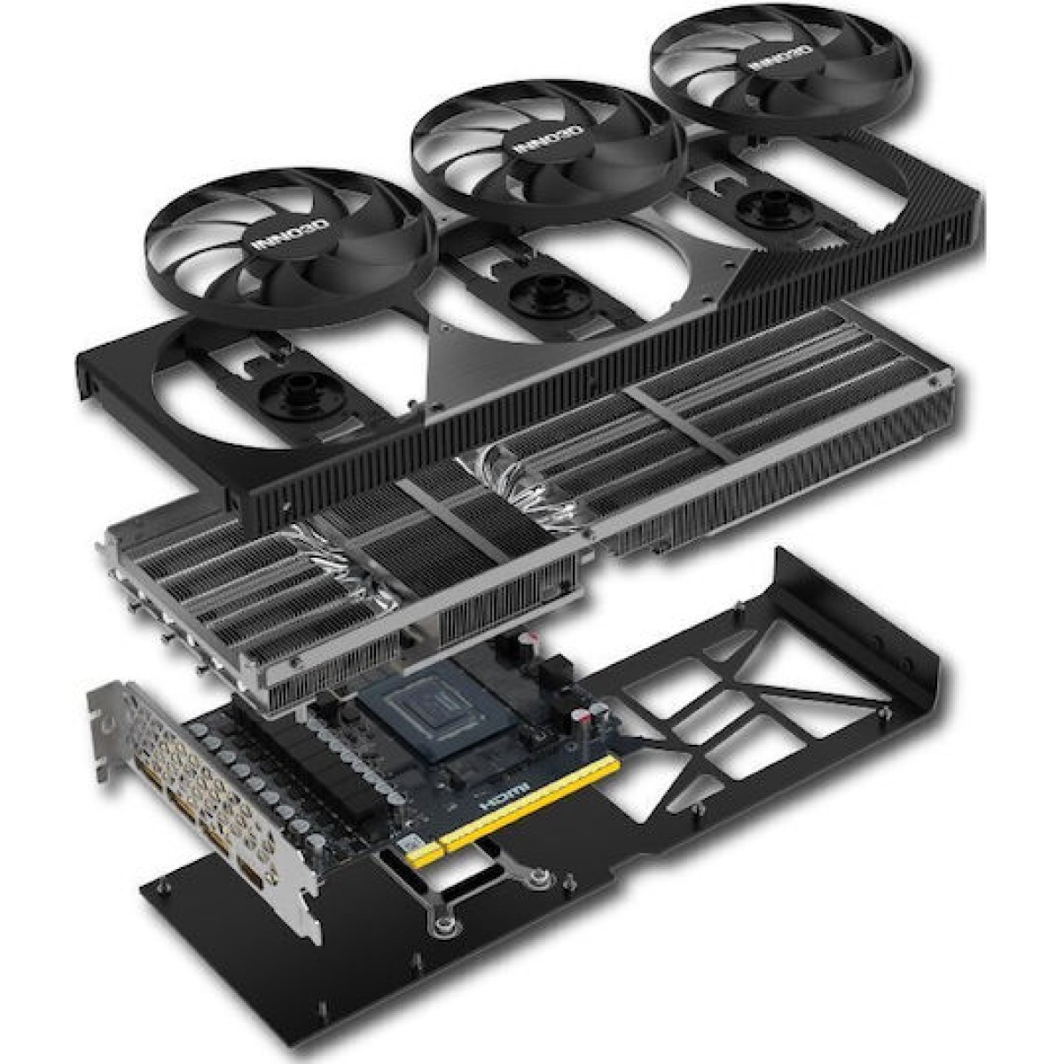 Inno 3D GeForce RTX 5070 12GB GDDR7 X3 OC Κάρτα Γραφικών