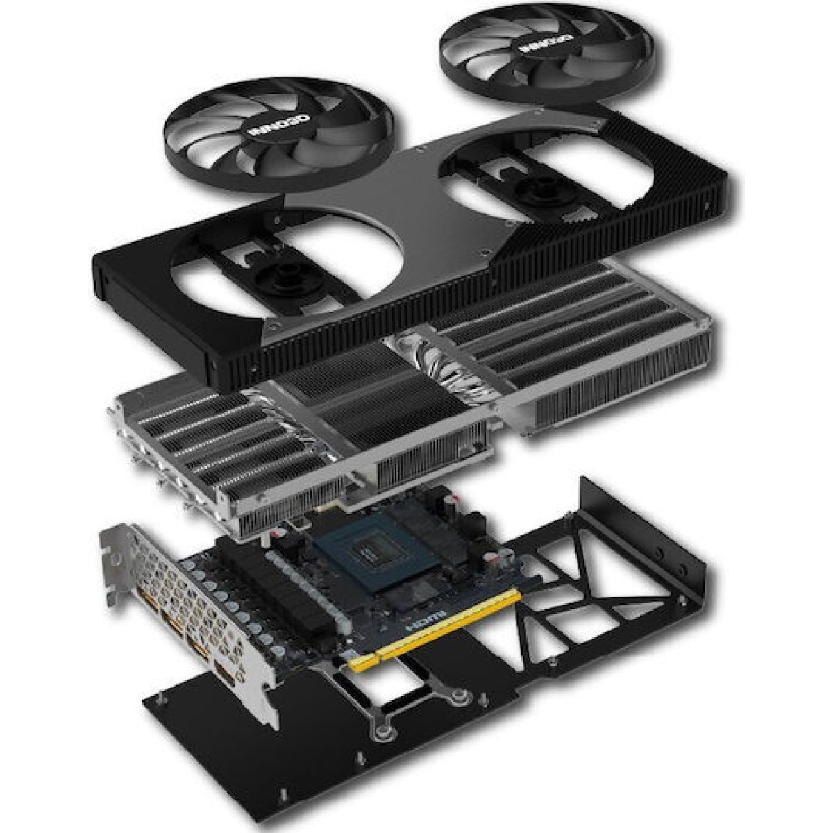 Inno 3D GeForce RTX 5070 12GB GDDR7 TWIN X2 OC Κάρτα Γραφικών