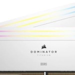 Corsair Dominator Titanium RGB DDR5 96GB RAM με 2x48GB Modules και Ταχύτητα 6400 για Desktop