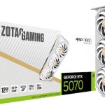 Zotac GeForce RTX 5070 12GB GDDR7 AMP White Edition Κάρτα Γραφικών