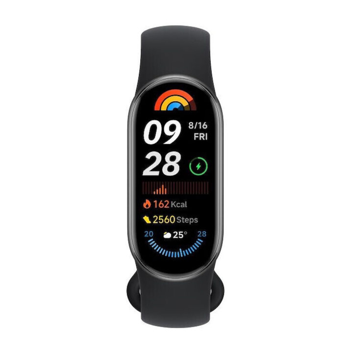 Xiaomi Smart Band 9 Active Αδιάβροχο με Παλμογράφο Μαύρο