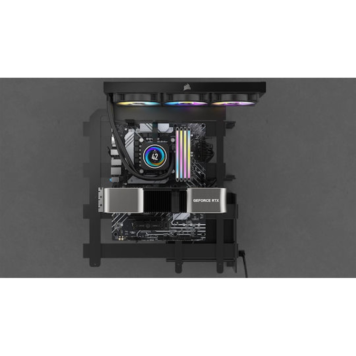 Corsair Dominator Titanium RGB XMP White DDR5 64GB RAM με 2x32GB Modules και Ταχύτητα 6400 για Desktop