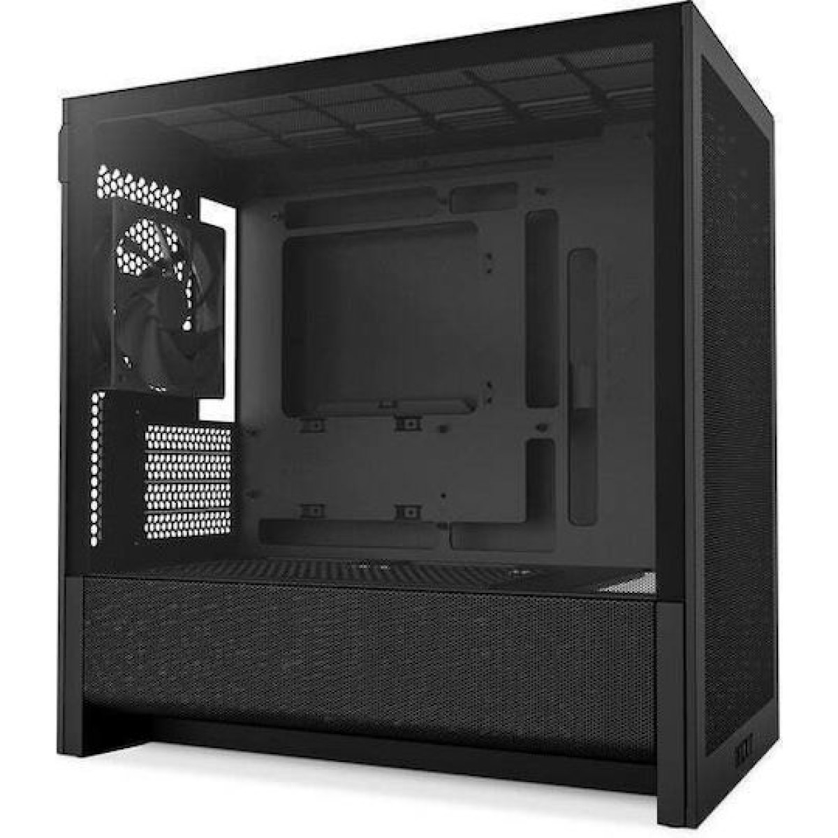NZXT H3 Flow Midi Tower Κουτί Υπολογιστή με Πλαϊνό Παράθυρο Μαύρο
