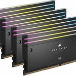 Corsair Dominator Titanium RGB XMP DDR5 64GB RAM με 4x16GB Modules και Ταχύτητα 6400 για Desktop