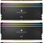 Corsair Dominator Titanium RGB XMP DDR5 64GB RAM με 4x16GB Modules και Ταχύτητα 6400 για Desktop