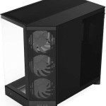 NZXT H9 Flow RGB Gaming Midi Tower Κουτί Υπολογιστή με Πλαϊνό Παράθυρο Μαύρο