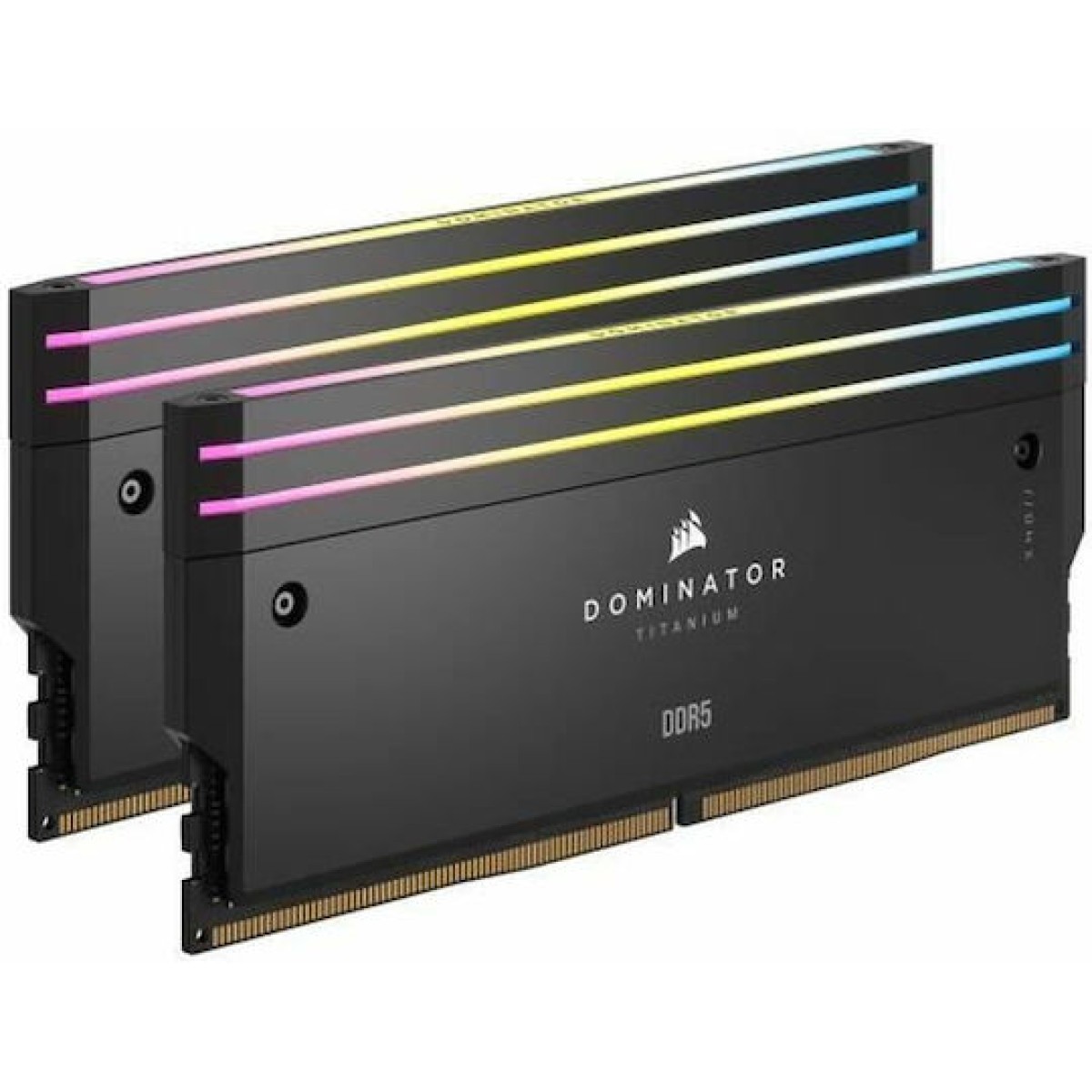 Corsair Dominator Titanium RGB XMP DDR5 32GB RAM με 2x16GB Modules και Ταχύτητα 6400 για Desktop