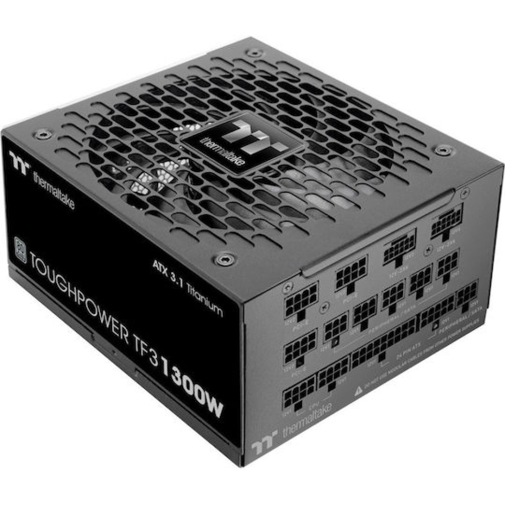 Thermaltake Toughpower TF3 1300W Μαύρο Τροφοδοτικό Υπολογιστή Full Modular 80 Plus Titanium