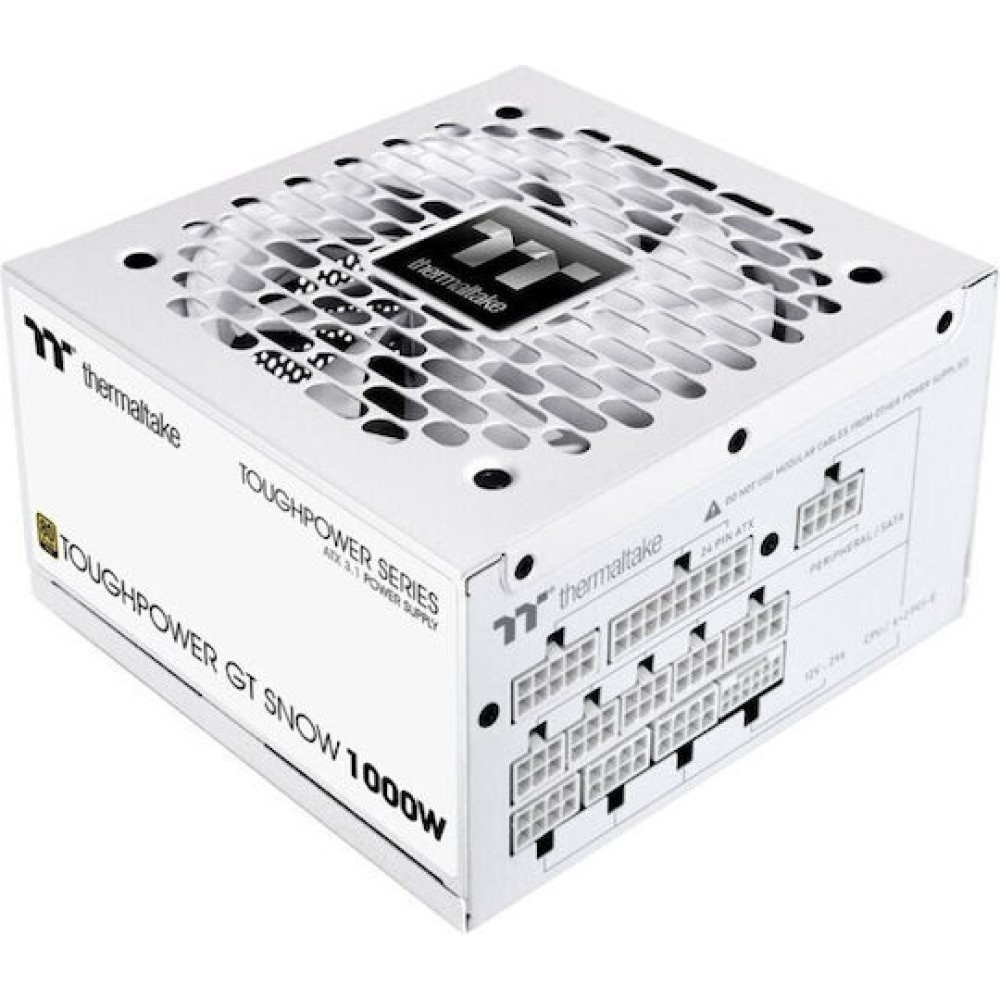 Thermaltake Toughpower GT Snow 1000W Λευκό Τροφοδοτικό Υπολογιστή Full Modular 80 Plus Gold